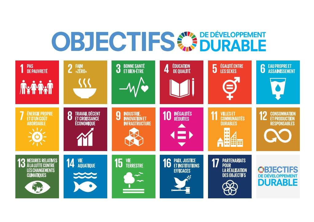 Objectifs de développement durable